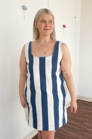 Stripe Color Block Dress