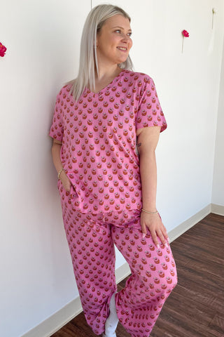 Alli Floral Pajama Set