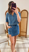 Miou Denim Skort