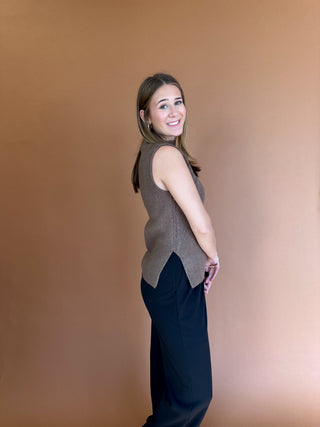 Cyndi Top in Brown