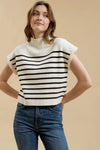 Sariah Sweater Vest in Ivory