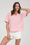 Bubblegum Short Sleeve Top