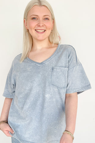Liliana Top in Blue +