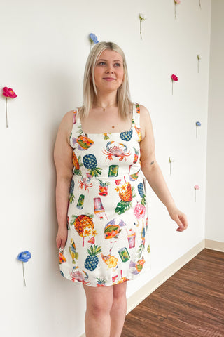 Tropical Summer Dress