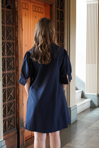 Katty Dress in Navy