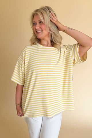 Marisela Top in Butter Yellow