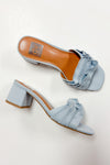 Linnen Sandal in Blue // Dolce Vita