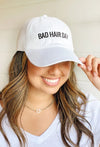 bad hair day hat in white // friday + saturday
