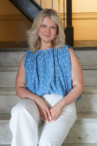 Sydney Top in Blue
