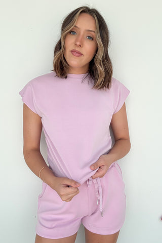Cloud Shorts in Pink