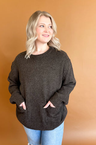 Marcy Sweater in Brown