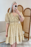 Know Better Gingham Dress