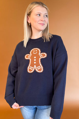 It's the Gingerbread Man Sweater