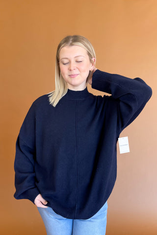 Petra Sweater in Navy