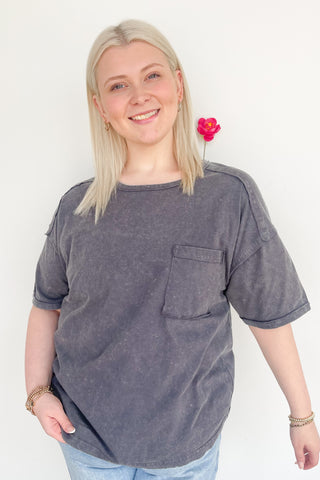 Andes Top in Charcoal