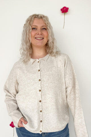 Josslyn Cardigan in Cream