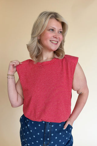 Adry Top in Red