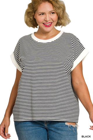 The Porter Tee + - Luna Boutique