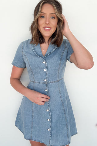 Claudia Denim Dress