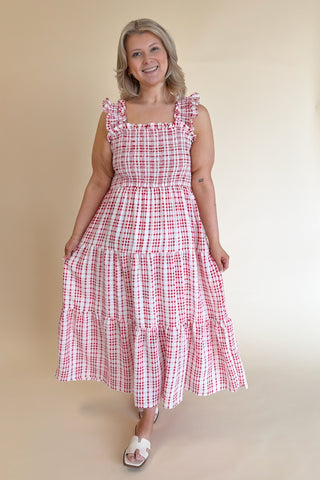 Danna Dress in Red +