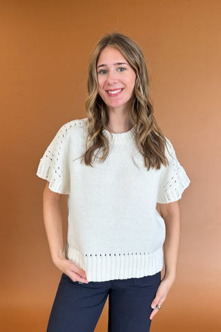Something to Believe Sweater Top