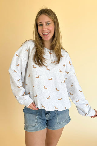 Annie Sweatshirt in Grey