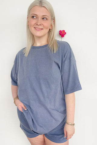 Weekend Getaway Top in Indigo