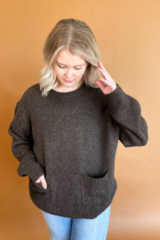 Marcy Sweater in Brown