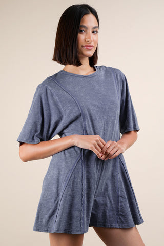 Chasing Dreams Romper - Denim
