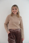 Adia Top in Taupe