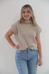Sage Top in Taupe // Online Exclusive