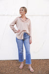 Ariel Top in Taupe
