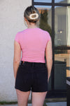 Lindyn Bodysuit in Pink