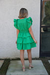 Cassia Dress in Green