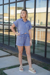 Nell Shorts in Blue