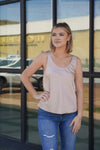 Athenna Top in Taupe