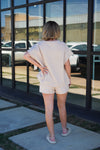Gracia Shorts in Taupe