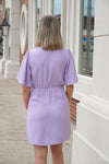 anguie dress in lavender