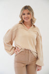 Part Of Your Life Top in Taupe