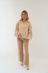 Part Of Your Life Top in Taupe