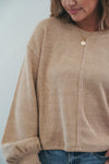 Zaylee Top in Taupe