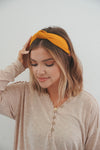 Solid Textured Knotted Headband {6 colors}