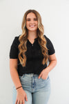 Reagan Top in Black