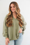 Nova Top in Olive
