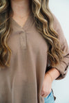 Ollie Top in Taupe