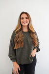 Amara Top in Olive