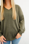 Mia Sweater in Olive