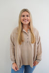 Charlie Top in Light Mocha