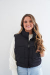 Shae Vest in Black