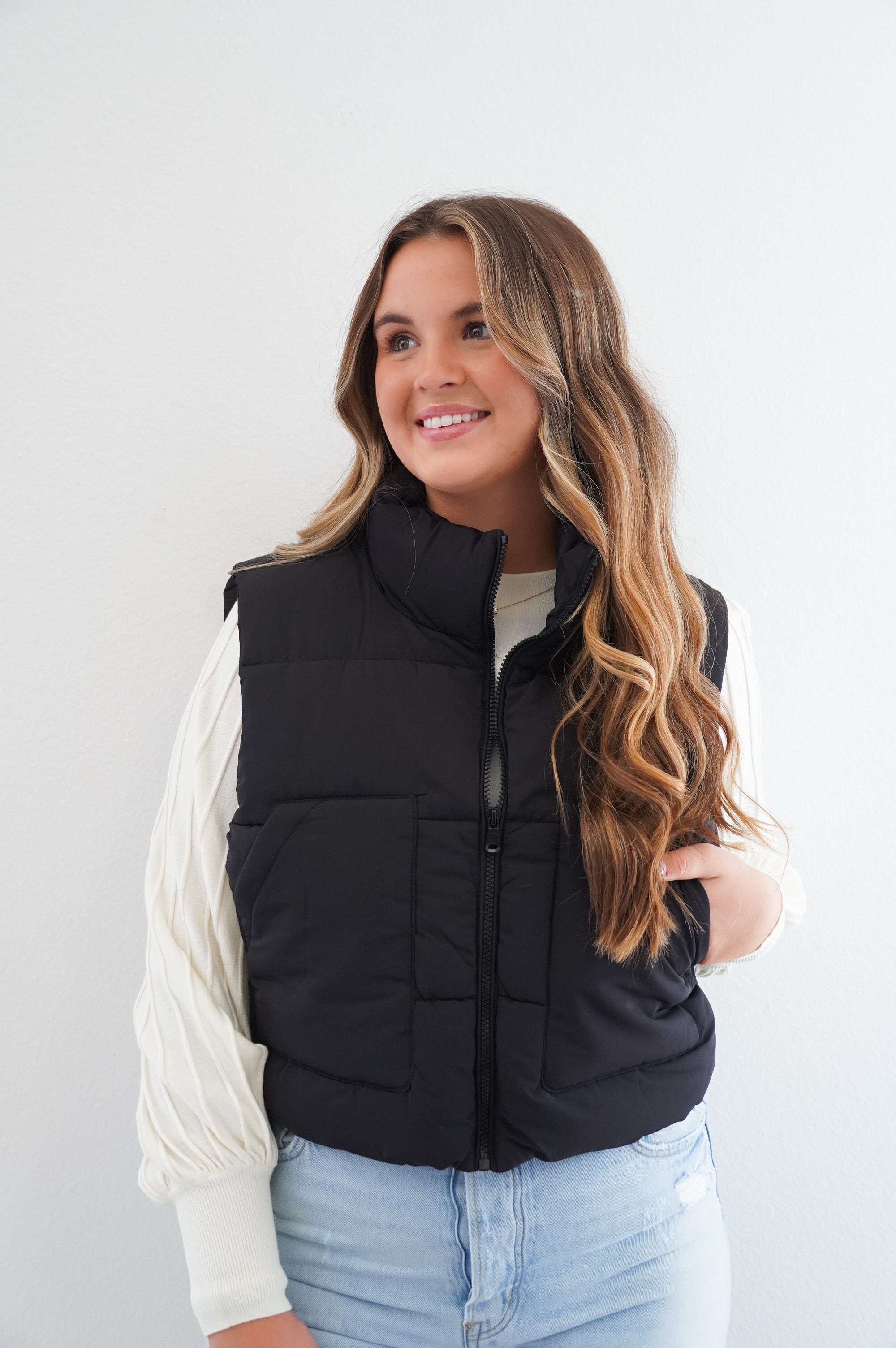 The Luna Puffer Vest Medium